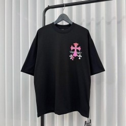 크* 멀티 엠보 크로스 반팔 티셔츠