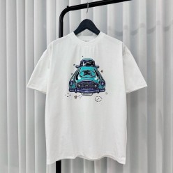 버** 카 코튼 티셔츠
