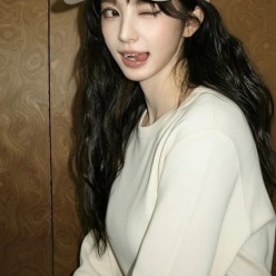 셀** 미니 트리옹프 자수 볼캡 ✔수입