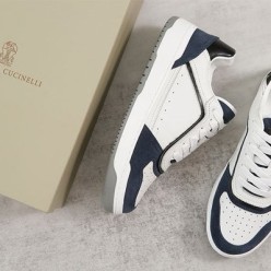 브*** 쿠치넬리 스카치 스웨이드 스니커즈