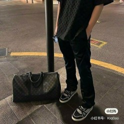 루* 전판 모노그램 티셔츠