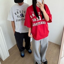 나** 버스켓 반팔