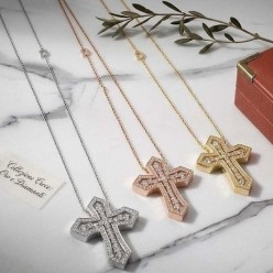 다*** 벨 에포크 크로스 네크리스