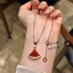 불** 디바스 드림 네크리스 (커넬리언 & 다이아 세팅)