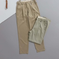 로* 피아나 노운 와이드 테이퍼드 치노 팬츠