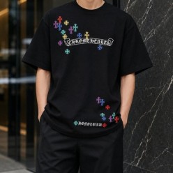 크* 컬러크로스 자수 로고