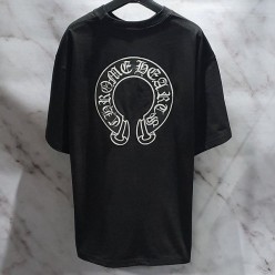 크* 가죽 말굽 티셔츠