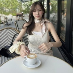 디* 플라워 스카프