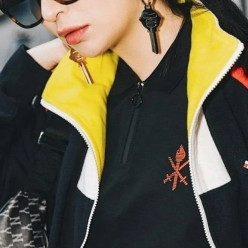 디* ID 1F 레오파트 프레임 선글라스