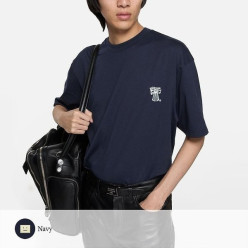 아** BOW 로고 티셔츠
