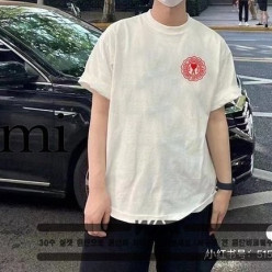 아* 시그니쳐 원형 레터링 티셔츠