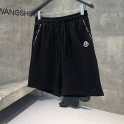 라인 띠 백 포켓 반바지