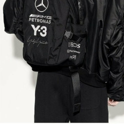 Y-3 x AMG 페트로나스 실버애로우 백팩