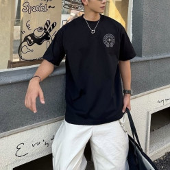 크* 라운드 반팔