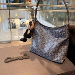 고** 보헴 미니 호보백 그레이