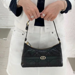 디* 미스 카로 미니 호보 숄더백 블랙