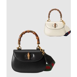 뱀부 스몰 탑핸들백 675797