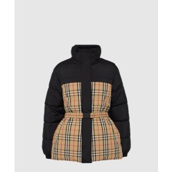 리버시블 체크 퍼퍼 재킷