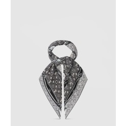 모노그램 자카드 데님 스퀘어 90 M78224