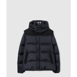 디태처블 슬리브 나일론 퍼퍼 재킷