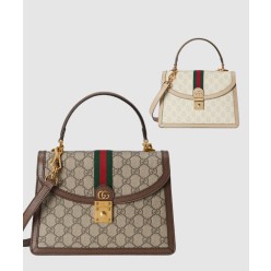 오피디아 GG 스몰 탑핸들백 651055