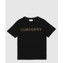 로고 코튼 저지 티셔츠