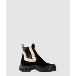 루비 플랫 앵클 부츠 1AC7AC