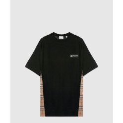 블록 면 티셔츠