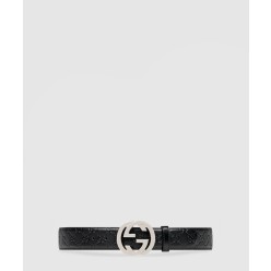 인터로킹 G 버클 구찌 시그니처 벨트 411924