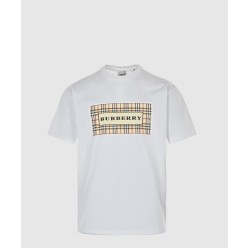 로고 코튼 티셔츠