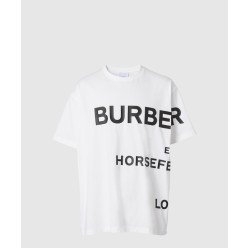 로고 코튼 티셔츠