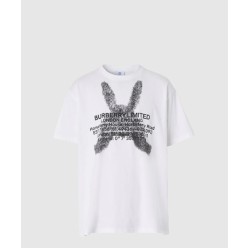 로고 코튼 티셔츠