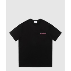 로고 코튼 티셔츠