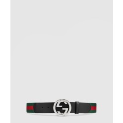 인터로킹 G 버클 웹 벨트  ‎411924