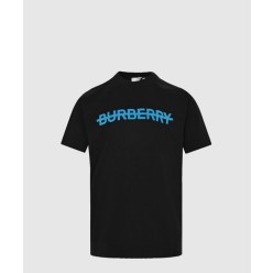 로고 코튼 티셔츠