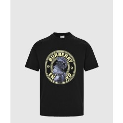 플라워 코튼 티셔츠