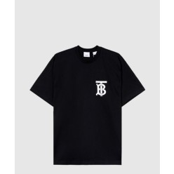 로고 코튼 티셔츠