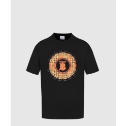 로고 코튼 티셔츠