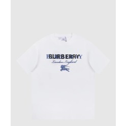 로고 코튼 티셔츠