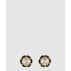 CC 가죽체인 귀걸이 AB8297