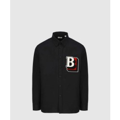 코튼 로고 셔츠