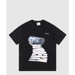 플라워 코튼 티셔츠