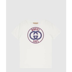 프린트 면 티셔츠