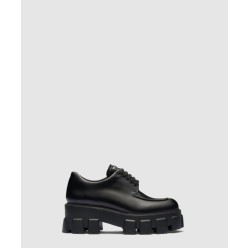 모노리스 브러쉬드 레더 레이스업 슈즈 1E255N