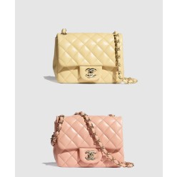 클래식 램스킨 쁘띠삭 샴페인골드 A35200