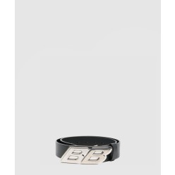 로고 버클 벨트 718921