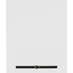 래커 처리된 가죽 소재의  스퀘어 버클 554465