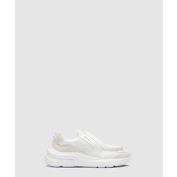 스웨이드 브러쉬드 가죽 스니커즈 2EG424