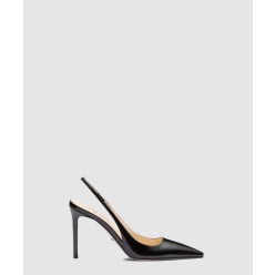 페이턴트 레더 슬링 백 1I164N