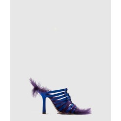 사틴 스텝 퍼즈 샌들 80744831